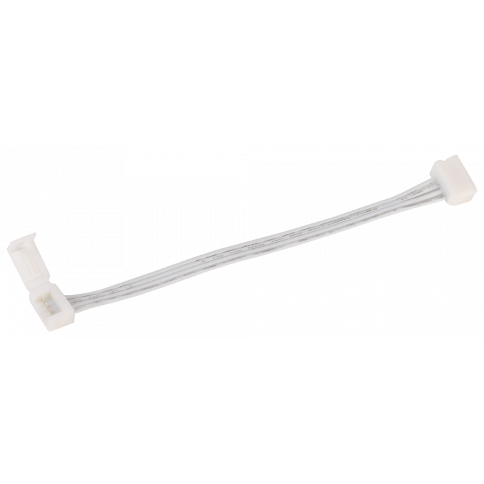 Коннектор 5шт IP65 RGB 10 мм  (разъем - 15 см - разъем) IEK