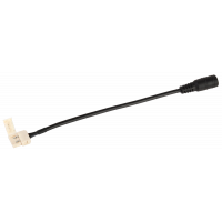 Коннектор 5шт MONO 10 мм (jack5,5 - 15 см - разъем) IEK