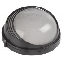 Світильник НПП1307 чорний/коло вія 60Вт IP54 ІЕК