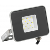 Прожектор СДО 07-10 светодиодный серый IP65 (LPDO701-10-K03) ІЕК