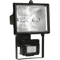 Прожектор ИО 500 Д (детектор) галогенный черный IP 54
