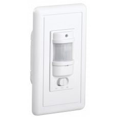 Датчик движения ДД 028 белый, макс. нагрузка 1200Вт, угол обзора 140град., дальность 9м, IP20, ИЭК