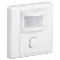 Датчик движения ДД 029 белый, макс. нагрузка 600Вт, угол обзора 120град., дальность 9м, IP20, ИЭК