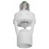 Датчик движения ДД 045 белый E27 60Вт 360гр 6м IP20 (LDD10-045-60-001) ІЕК