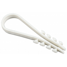 Дюбель хомут 11-18мм нейлон белый (100шт) ИЭК
