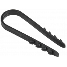 Дюбель хомут 11-18мм нейлон черный (100шт) ИЭК