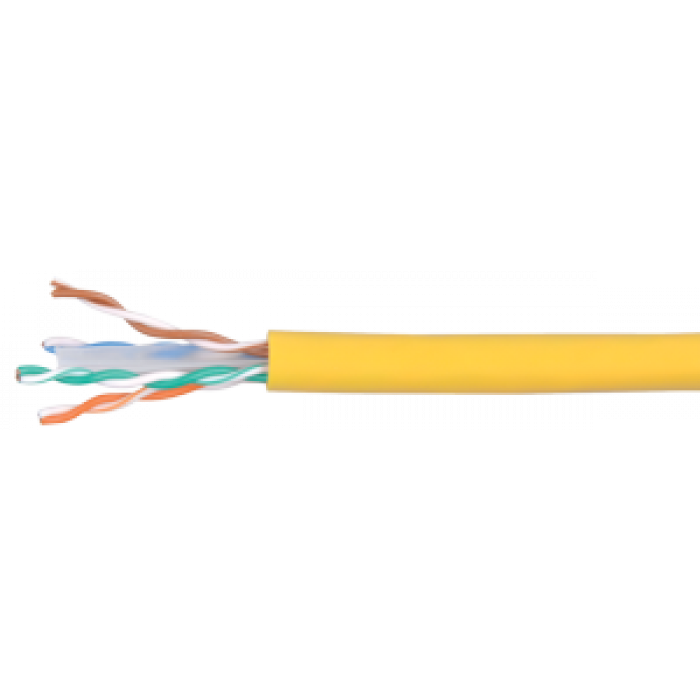 ITK Кабель связи витая пара U/UTP, кат.6 4х2х23(0,57мм)AWG solid, PVC, 305м, серый (LC1-C604-111) ІЕК