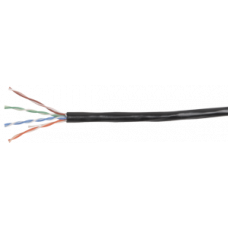 ITK Кабель связи витая пара U/UTP, кат.5E 4х2х24(0,51мм)AWG solid, LDPE, 305м, черный (LC3-C5E04-139) ІЕК