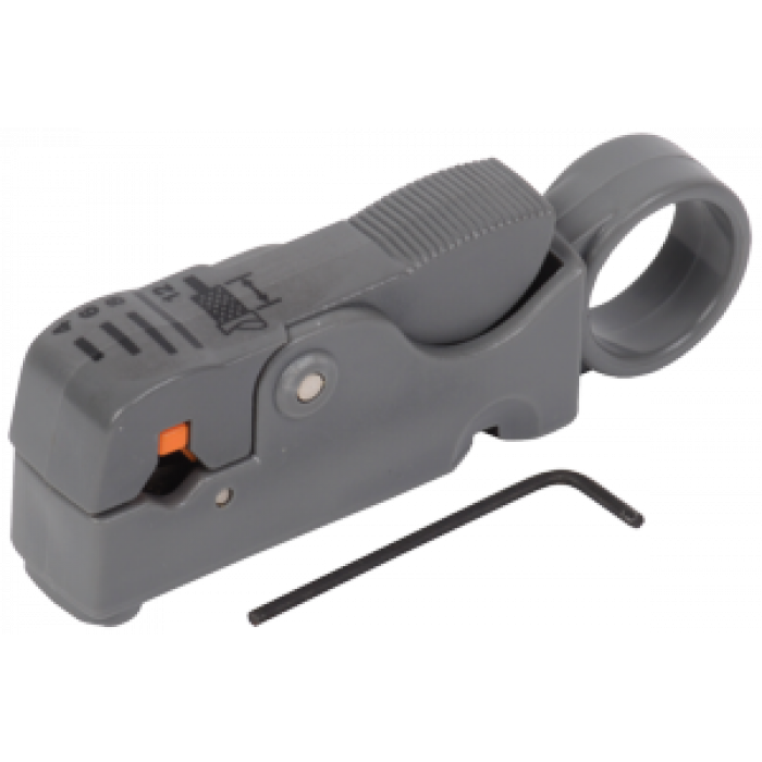 Инструмент для зачистки и обрезки коакс кабеля ITK