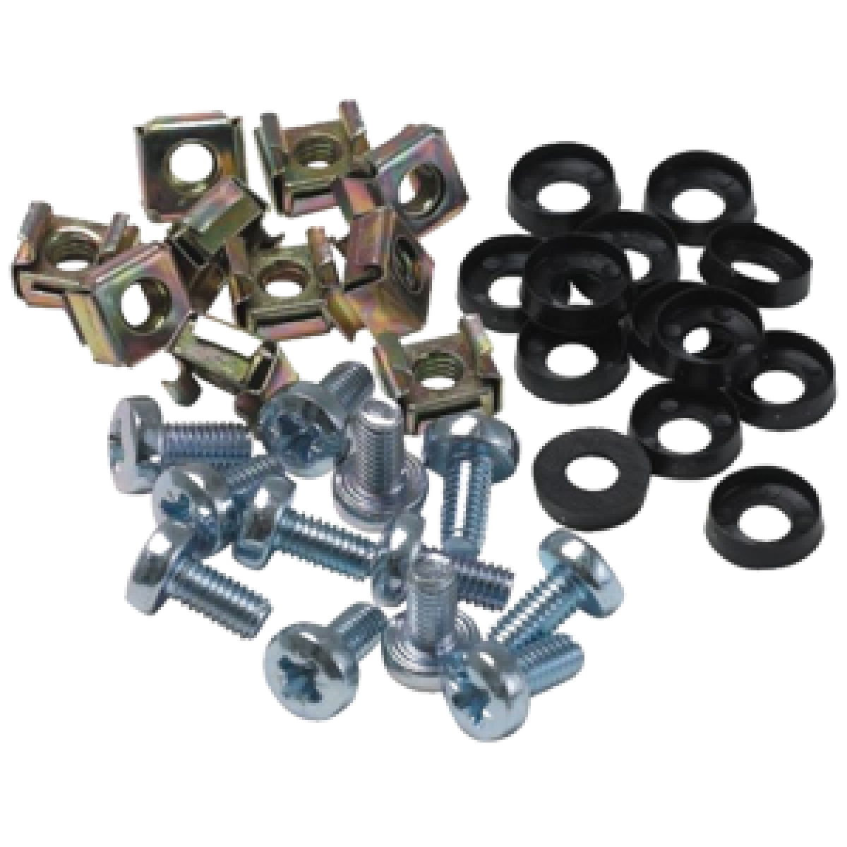 ITK Набір закладних гвинтів-шайб-гайок (M6x12мм), 1 компл. (ITK-HP-28) ІЕК