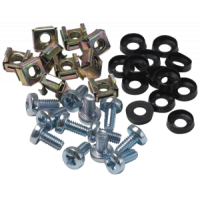 ITK Набір закладних гвинтів-шайб-гайок (M6x12мм), 1 компл. (ITK-HP-28) ІЕК