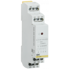 Промежут. реле.OIR 3 конт (8А). 12 В AC/DC (OIR-308-ACDC12V) ІЕК