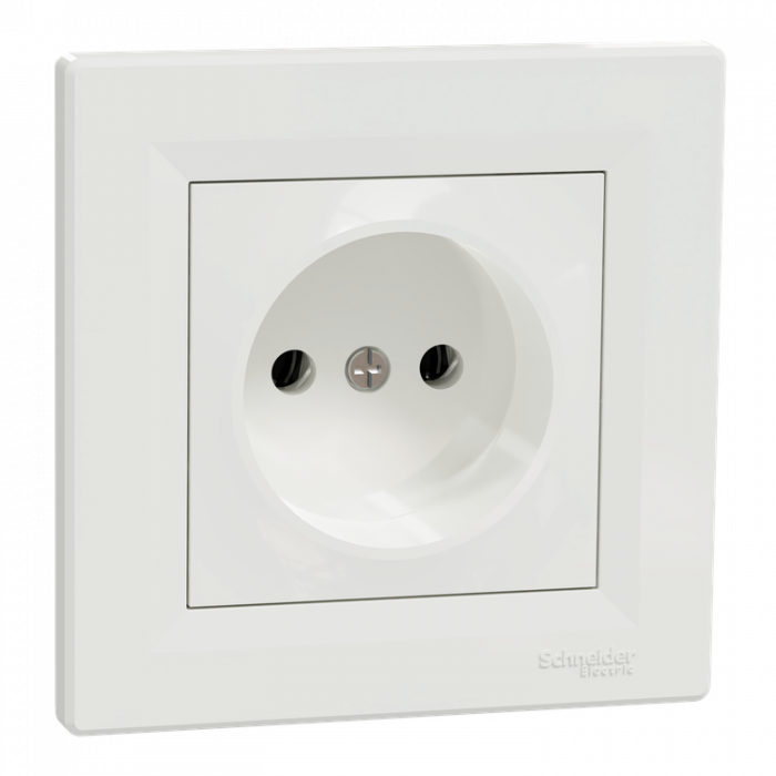 Розетка біла ASFORA Schneider