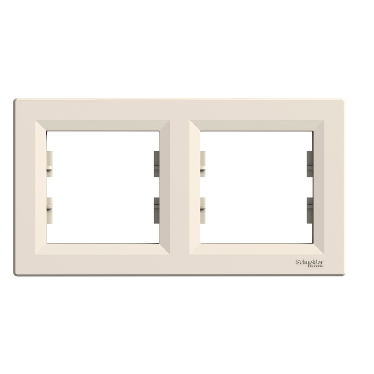 Рамка подвійна горизонтальна ASFORA Schneider