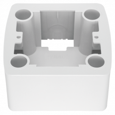 Коробка для наружного монтажа белая Carmen Vi-KO