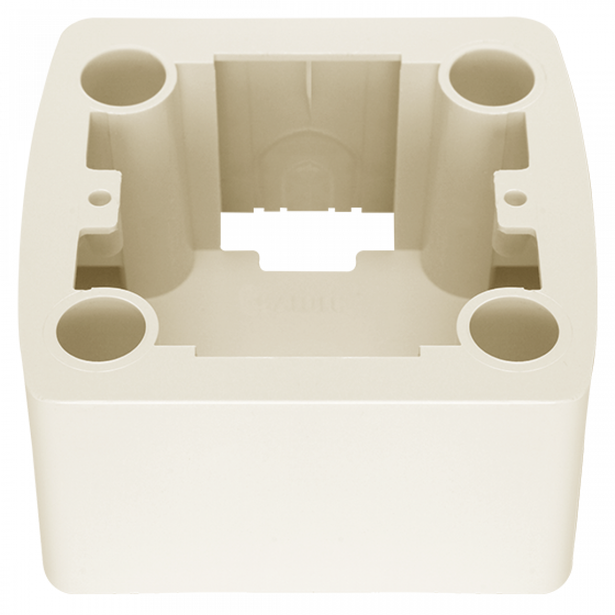 Короб для зовнішнього монтажу кремовий Carmen Vi-KO