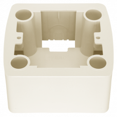 Короб для наружного монтажа кремовый Carmen Vi-KO