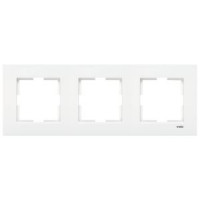 Рамка 3-я вертикальная белая Karre Vi-KO