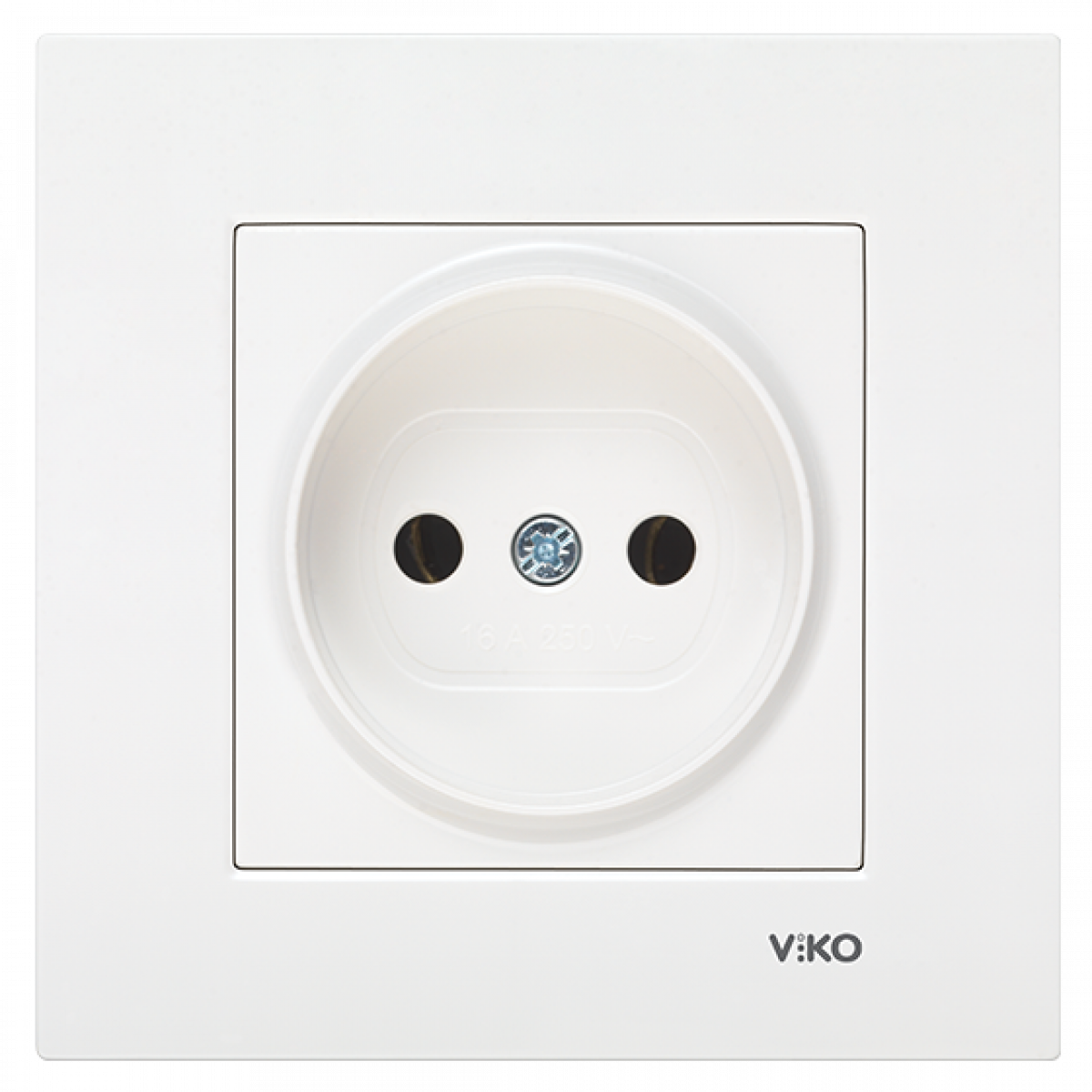 Розетка біла Karre Vi-KO