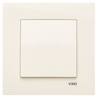 Выключатель кремовый Karre Vi-KO