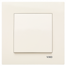 Выключатель кремовый Karre Vi-KO