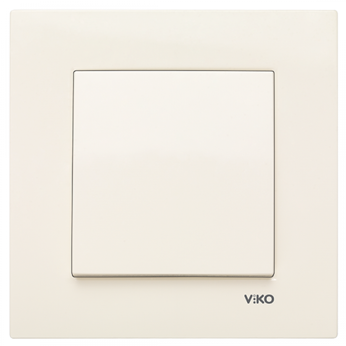 Выключатель кремовый Karre Vi-KO