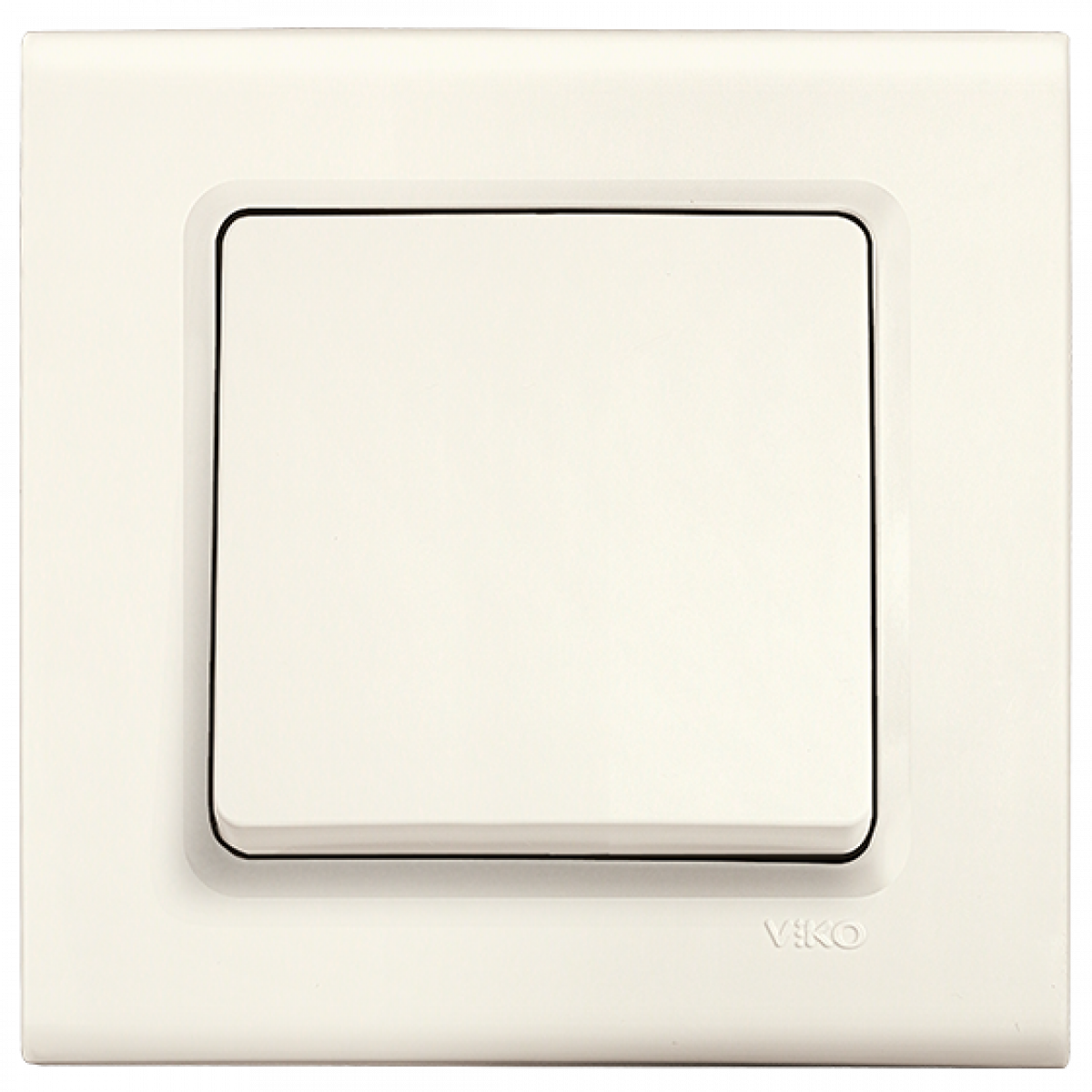 Вимикач одинарний Linnera Крем