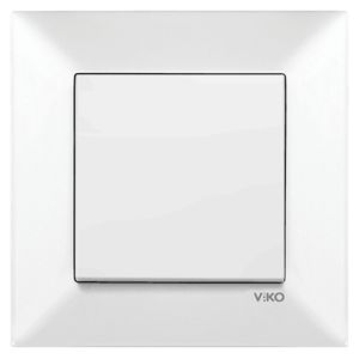 Вимикач білий Meridian Vi-KO