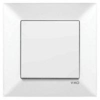 Выключатель белый Meridian Vi-KO