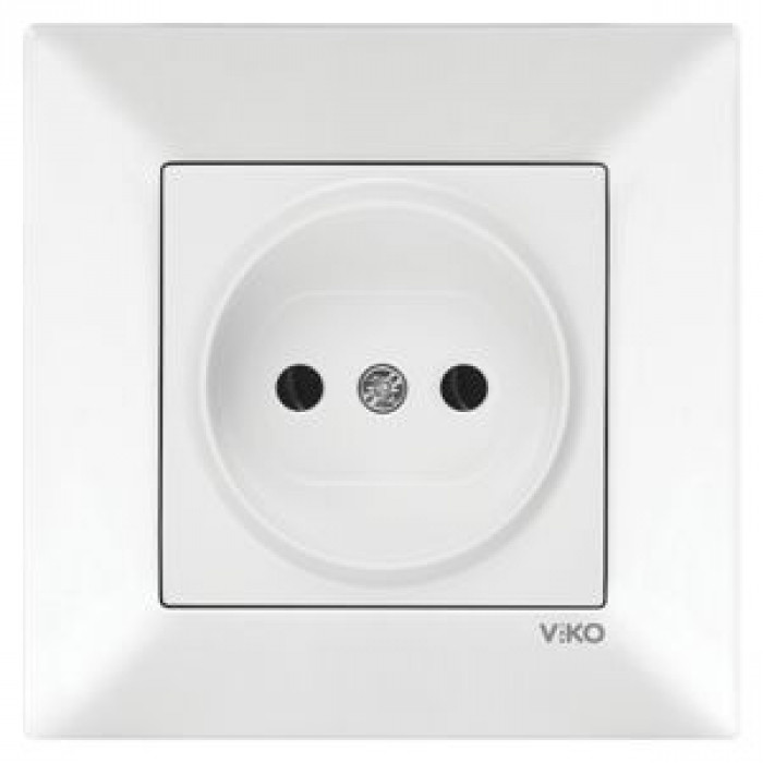 Розетка белая Meridian Vi-KO