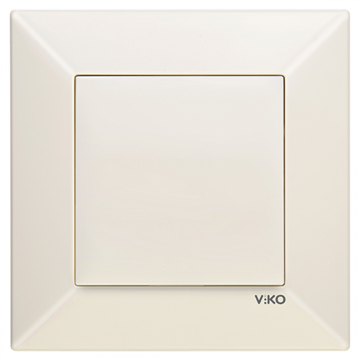 Вимикач кремовий Meridian Vi-KO