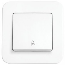 Кнопка звонка Rollina Белый