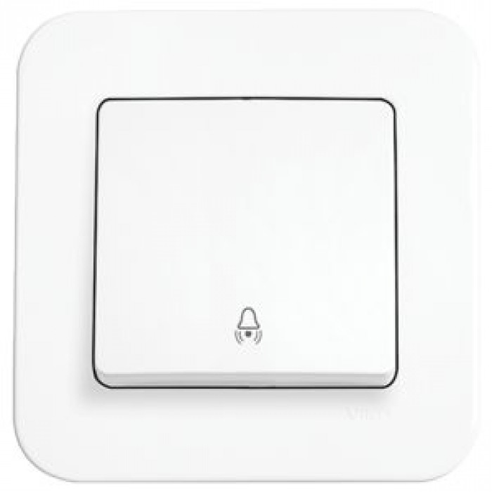 Кнопка звонка Rollina Белый