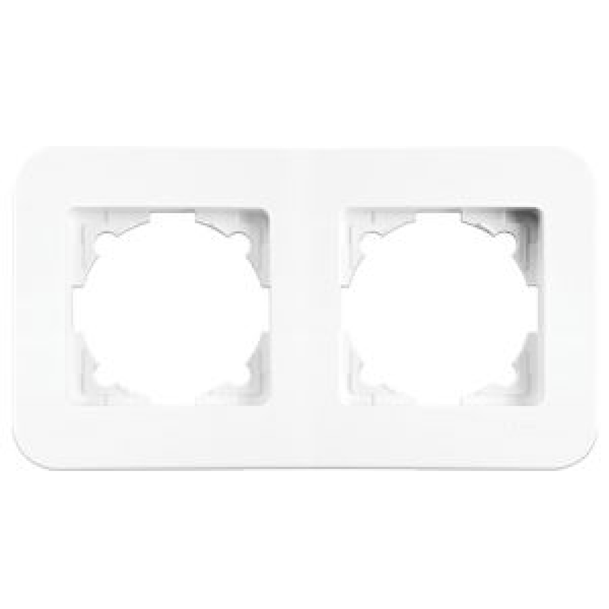 Рамка 2-а горизонтальна Rollina Біла