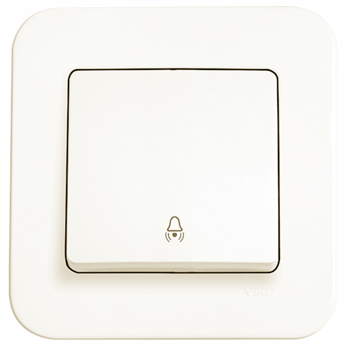 Кнопка дзвінка Rollina Крем