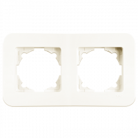 Рамка 2-а горизонтальна Rollina Крем