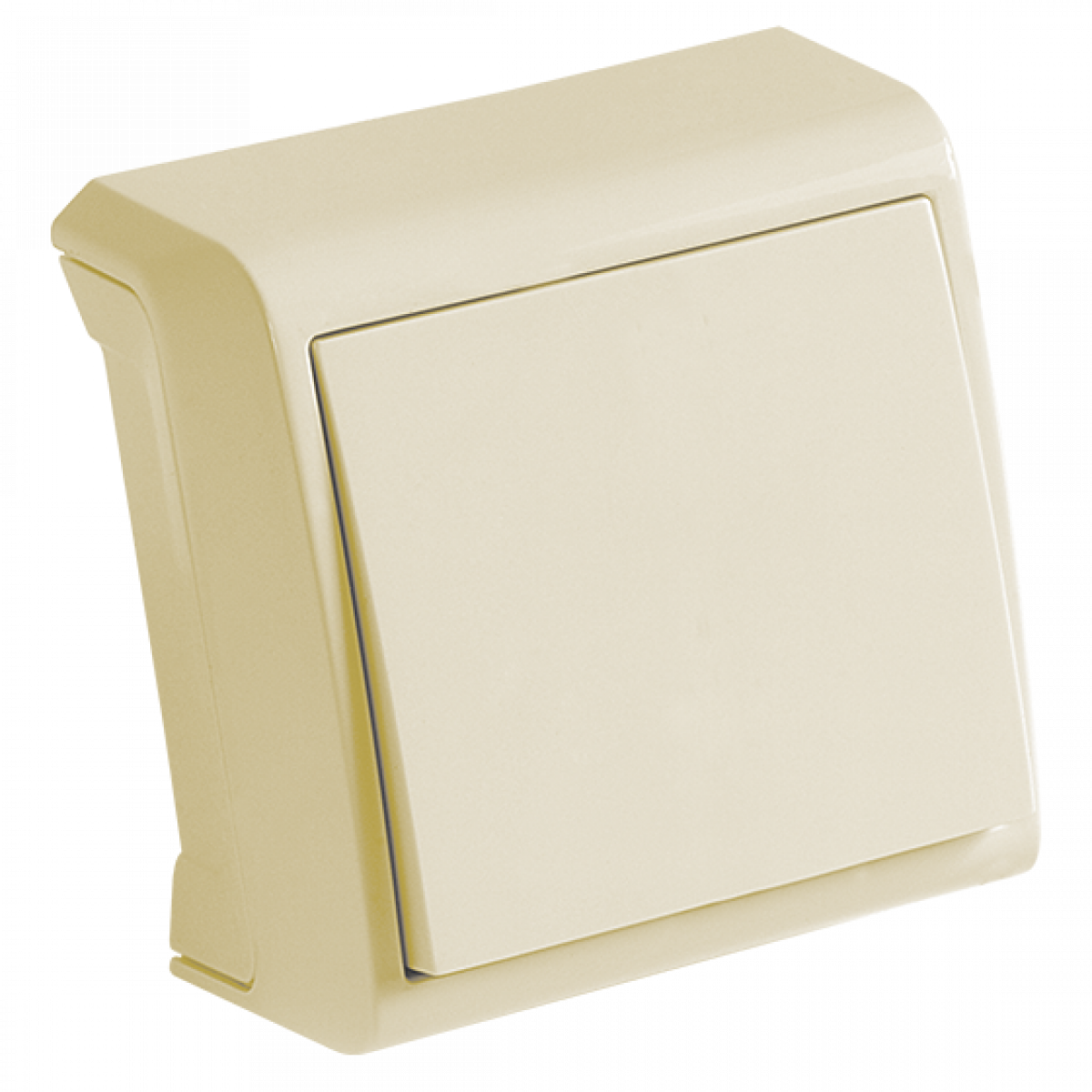 Вимикач кремовий Vera Vi-KO