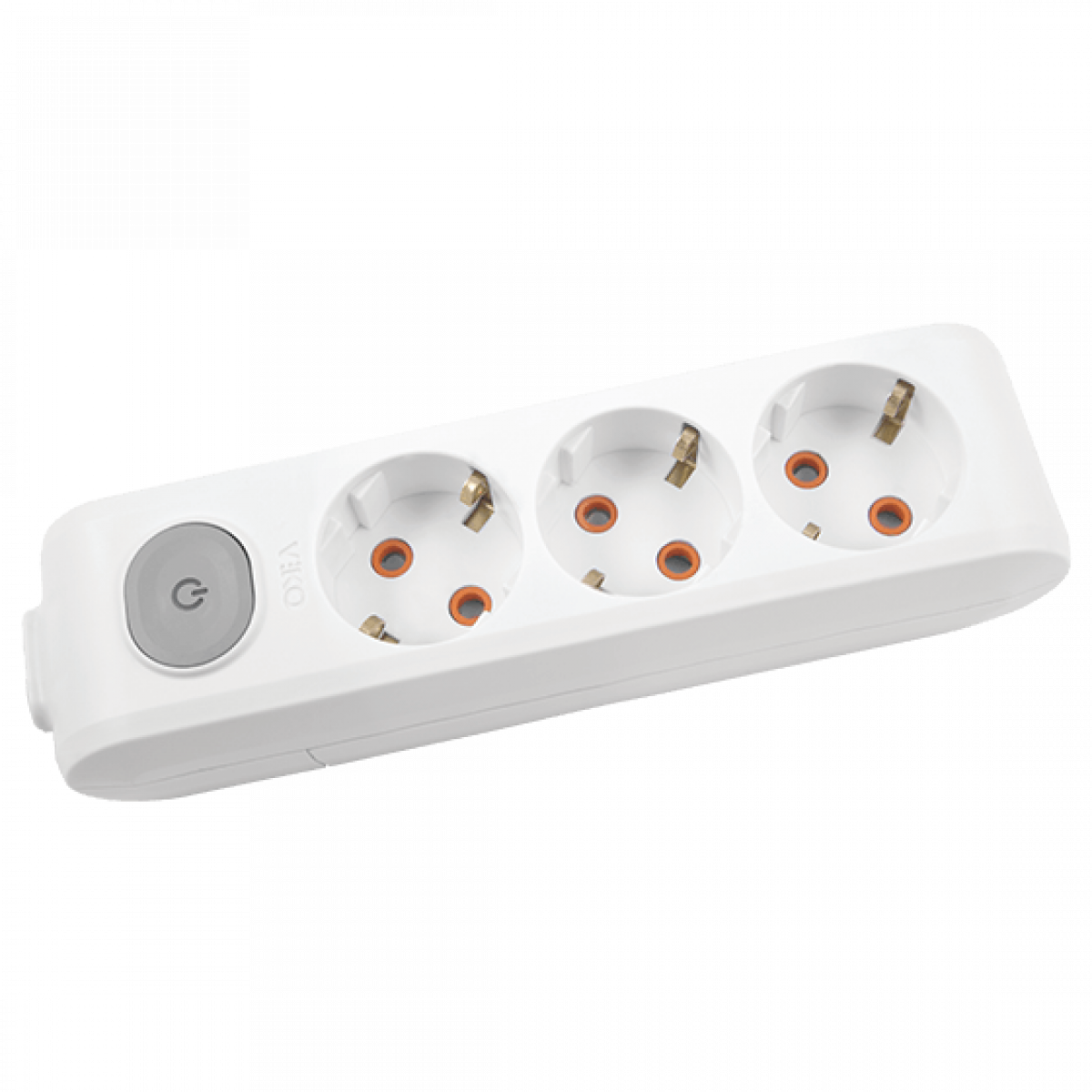 Колодка 3-я із заземленням та вимикачем