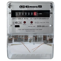 Лічильник електроенергії 1-фазний DDS eco 1.0 5(50)А GROSS