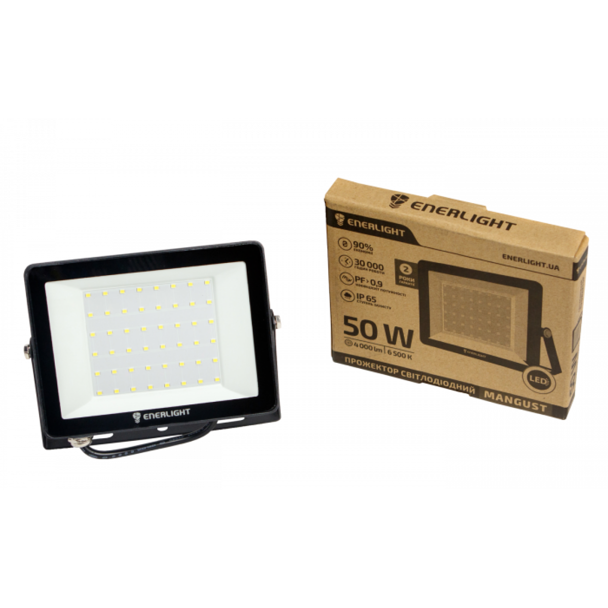 Прожектор LED 50w 6500K MANGUST ENERGIGNT