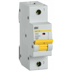 Авт. выкл. ВА47-150 1Р 63А 15кА х-ка D (MVA50-1-063-D) ІЕК