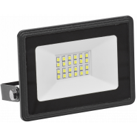 Прожектор СДО 06-30 світлодіодний чорний IP65 6500 K (LPDO601-30-65-K02) ІЕК