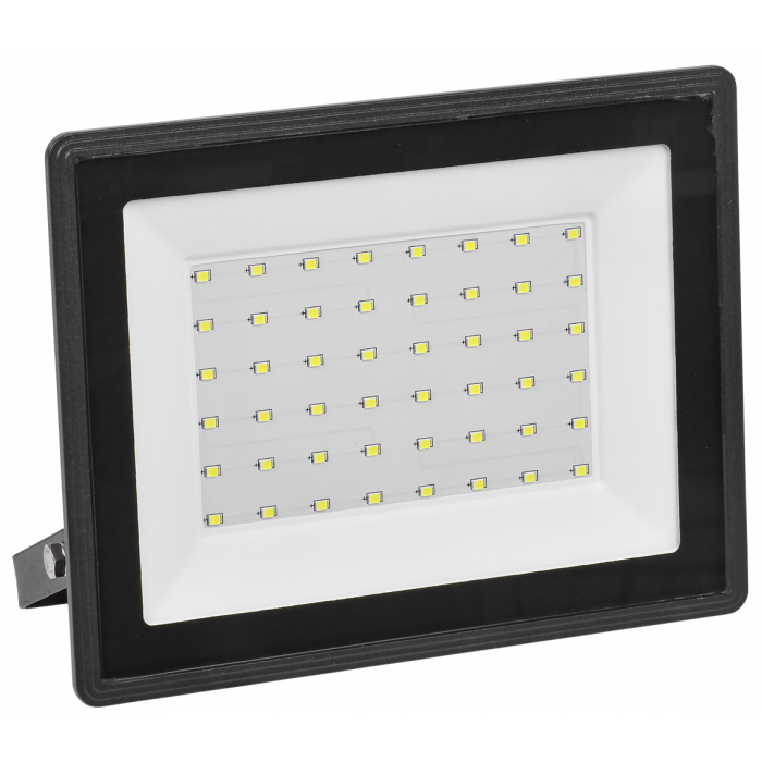 Прожектор СДО 06-70 светодиодный черный IP65 6500 K (LPDO601-70-65-K02) ІЕК