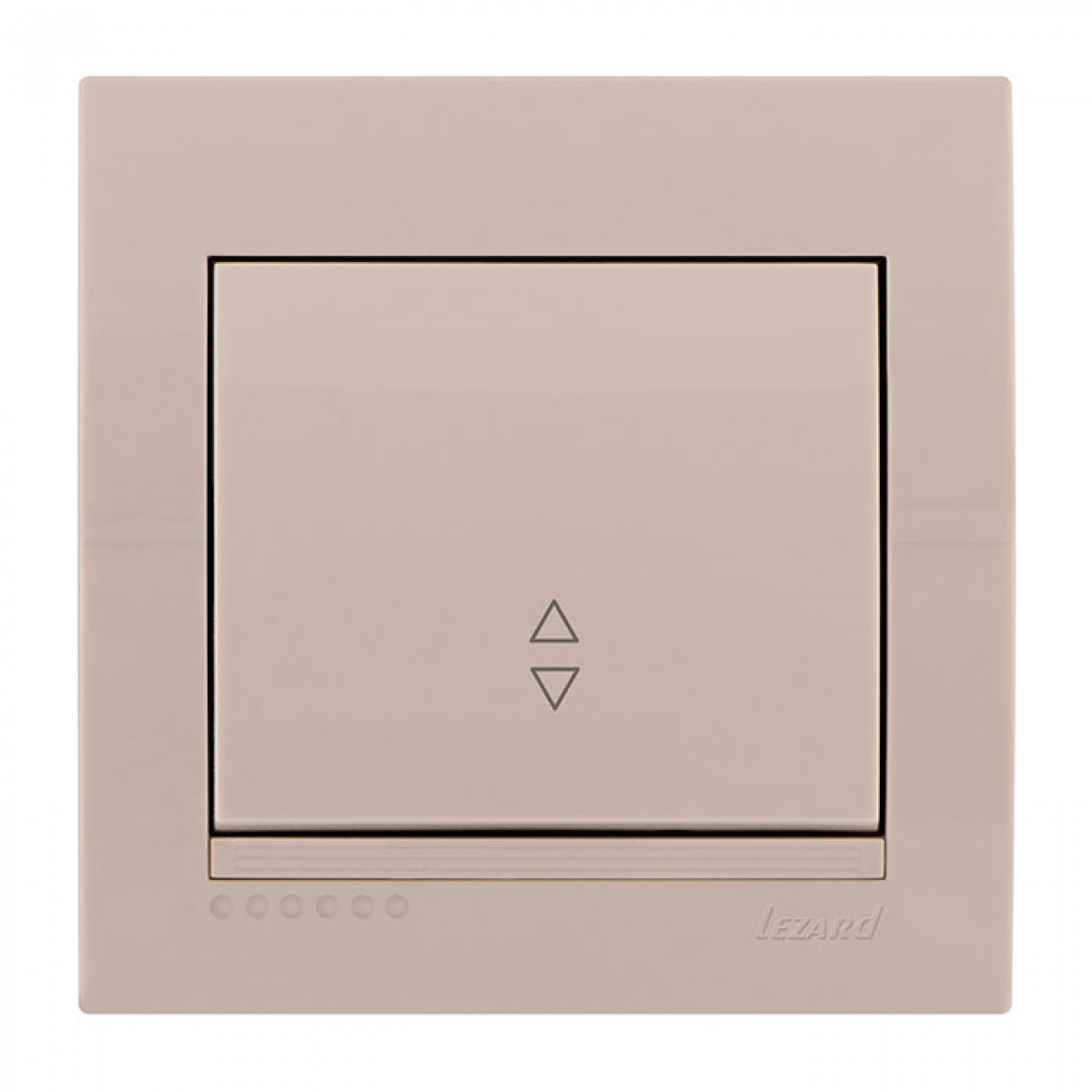 Вимикач прохідний крем Deriy Lezard