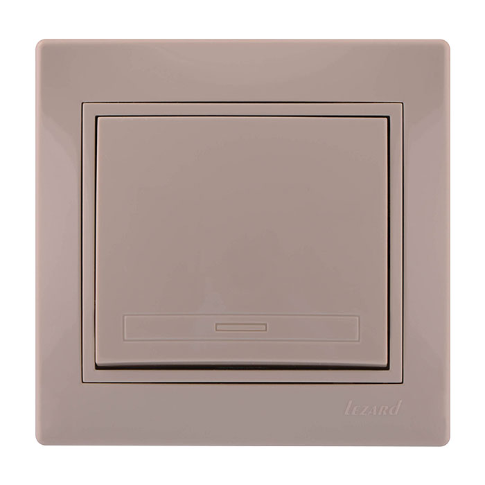 Выключатель крем Mira Lezard