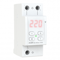 Реле напряжения D2-40 red ZUBR