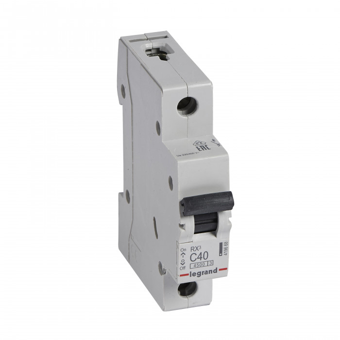 RX³ Автоматичний Вимикач 4,5кА 40А 1п C