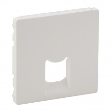 Лицьова панель розетки RJ11/RJ45 Алюміній Valena LIFE (755412) Legrand