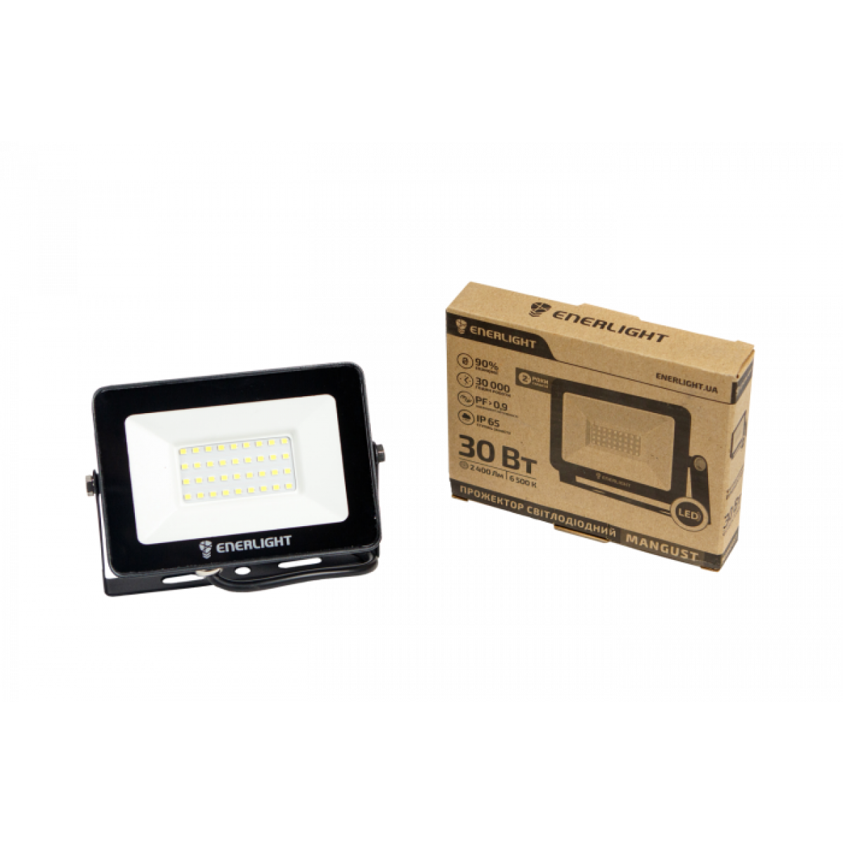 Прожектор LED 30w 6500K MANGUST ENERLIGHT