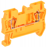 Клема пружинна КПІ 2в-2,5 31А помаранчевий IEK